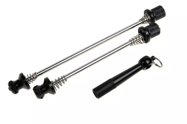 Xe đạp ROCKBROS Phát hành nhanh Khóa chống trộm Chống rỉ sét Đường xe đạp Trung tâm bánh xe Xiên thép Khóa siêu nhẹ Xe đạp leo núi Khóa nhanh Phụ kiện xe đạp