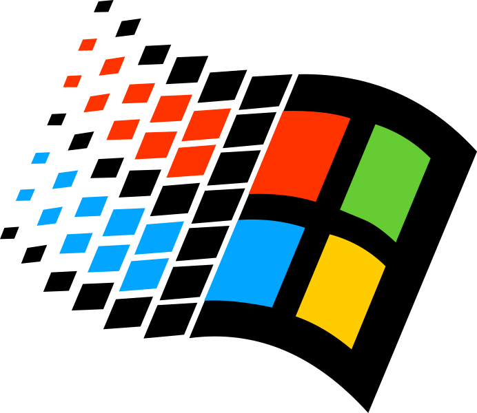 Sticker hình dán decal logo WINDOWS 10, WINDOWS 7, dán laptop, dán ...