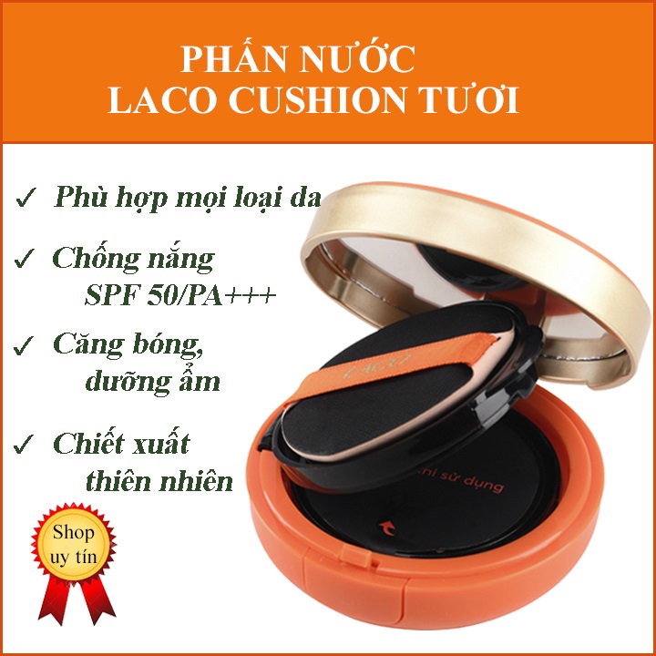 phấn nước phủ cc laco cushion laco