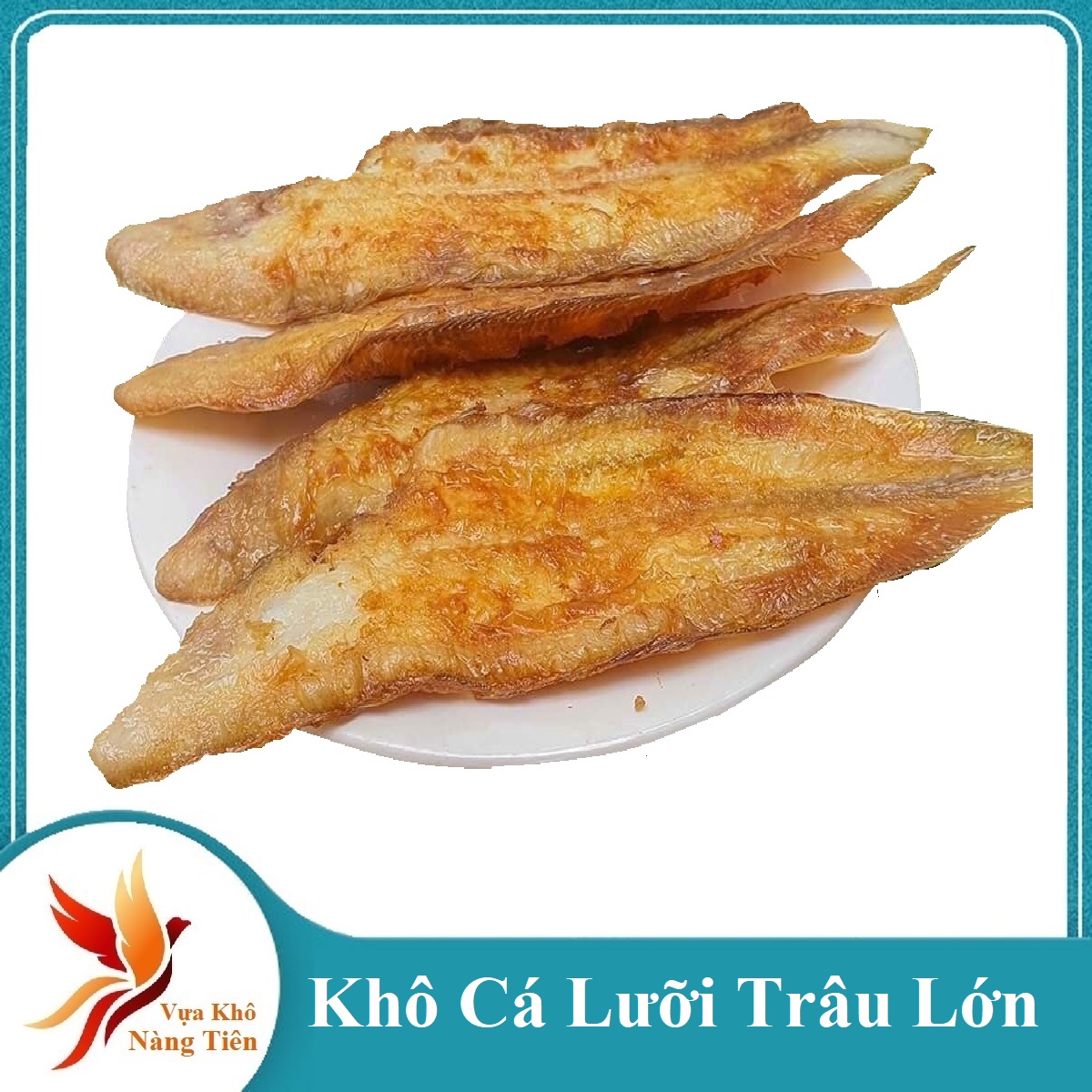 Khô cá lưỡi trâu cà mau loại đại con siêu to, siêu thịt- vựa khô nàng tiên