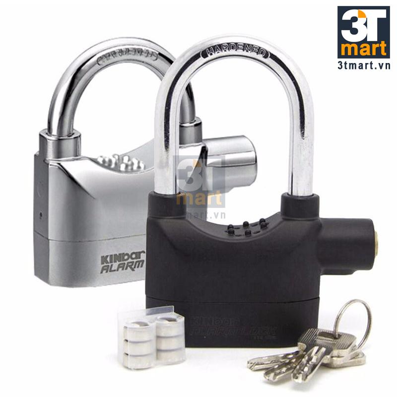 Ổ khóa chống trộm Kinbar Alarm Lock có còi báo động 110DBA - Giá rẻ