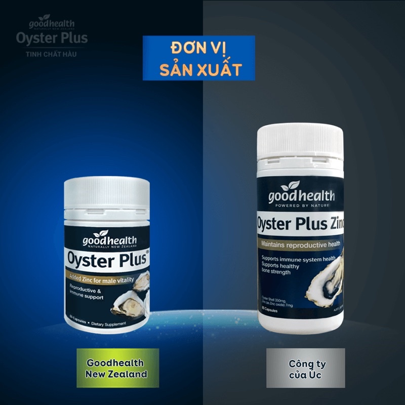 Tinh chất hàu Úc Oyster Plus Goodhealth