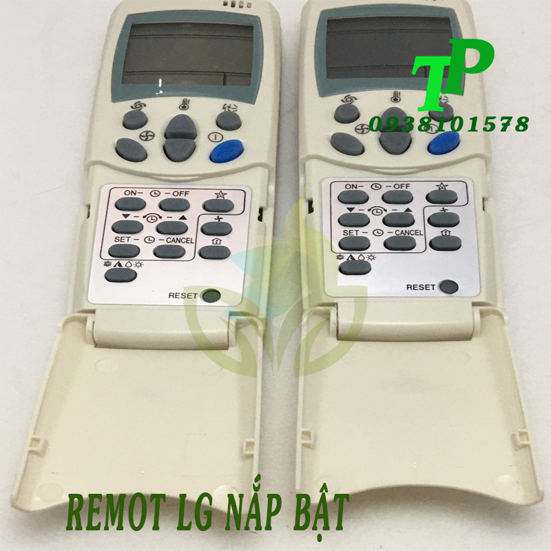 Điều Khiển, Remote Máy Lạnh Điều Hòa LG Nắp Bật (Tặng Kèm Pin)