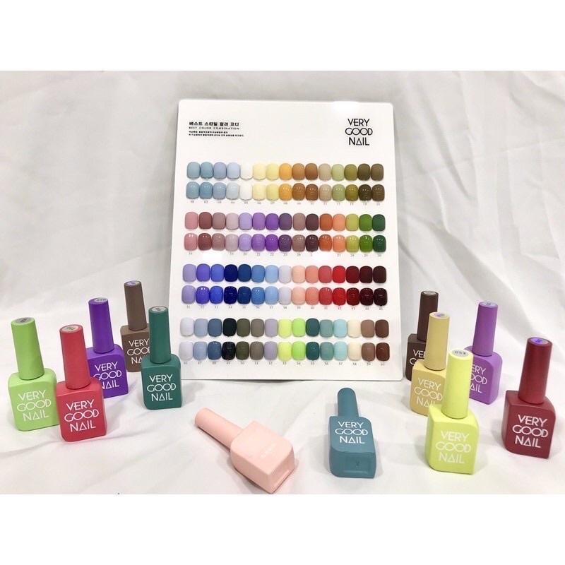 Set sơn gel VERY GOOD 60 màu siêu phẩm