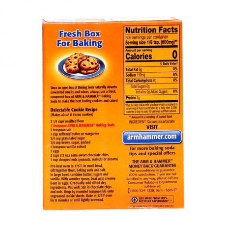 Bột Baking Soda Đa Công Dụng Arm & Hammer 454g của Mỹ