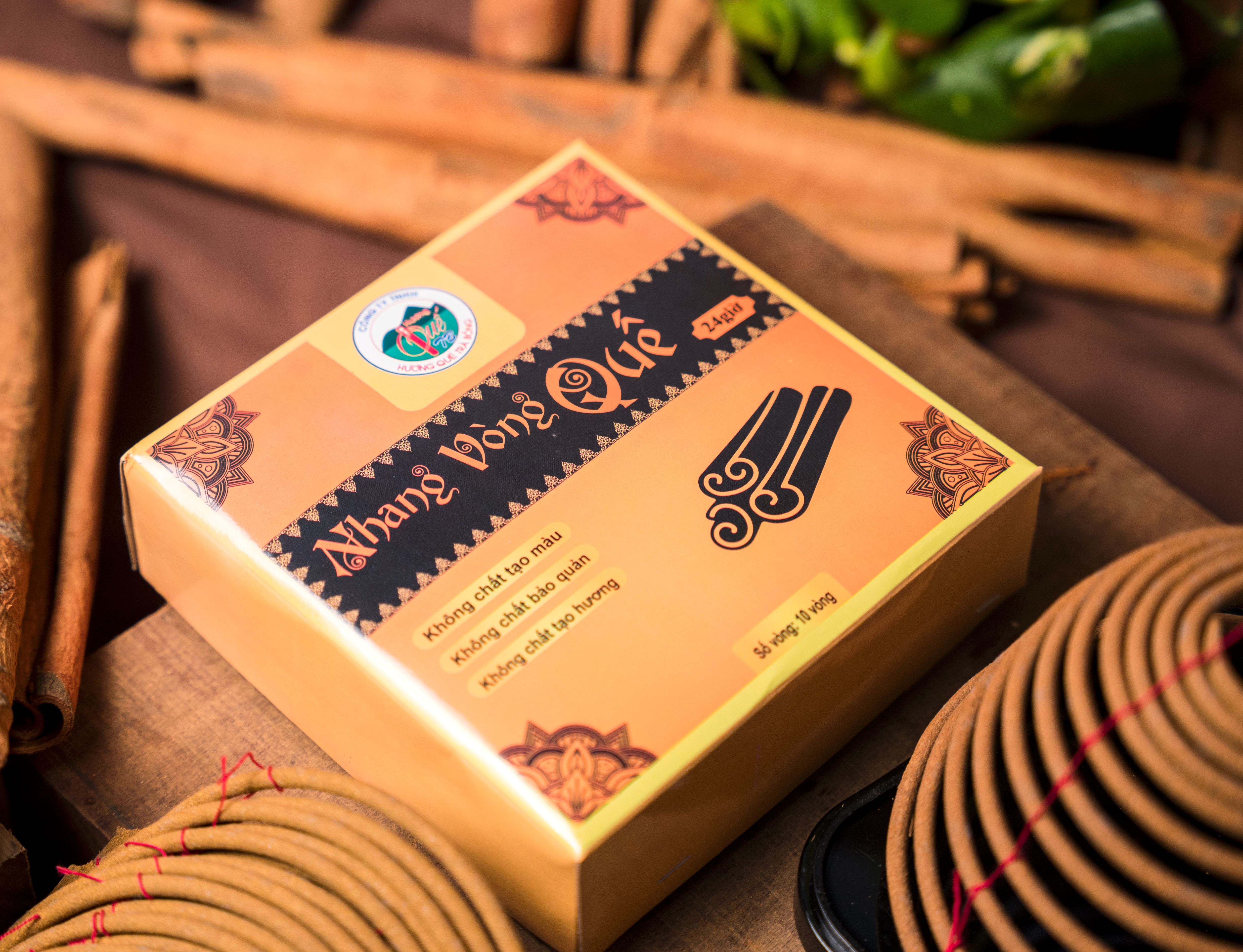 Nhang Vòng Quế Trà Bồng 24 Giờ, 10 Vòng