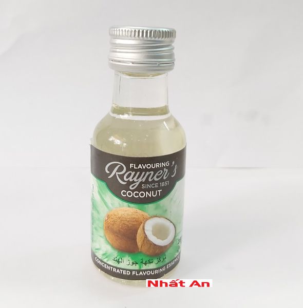 Hương dừa coconut rayner's 28ml