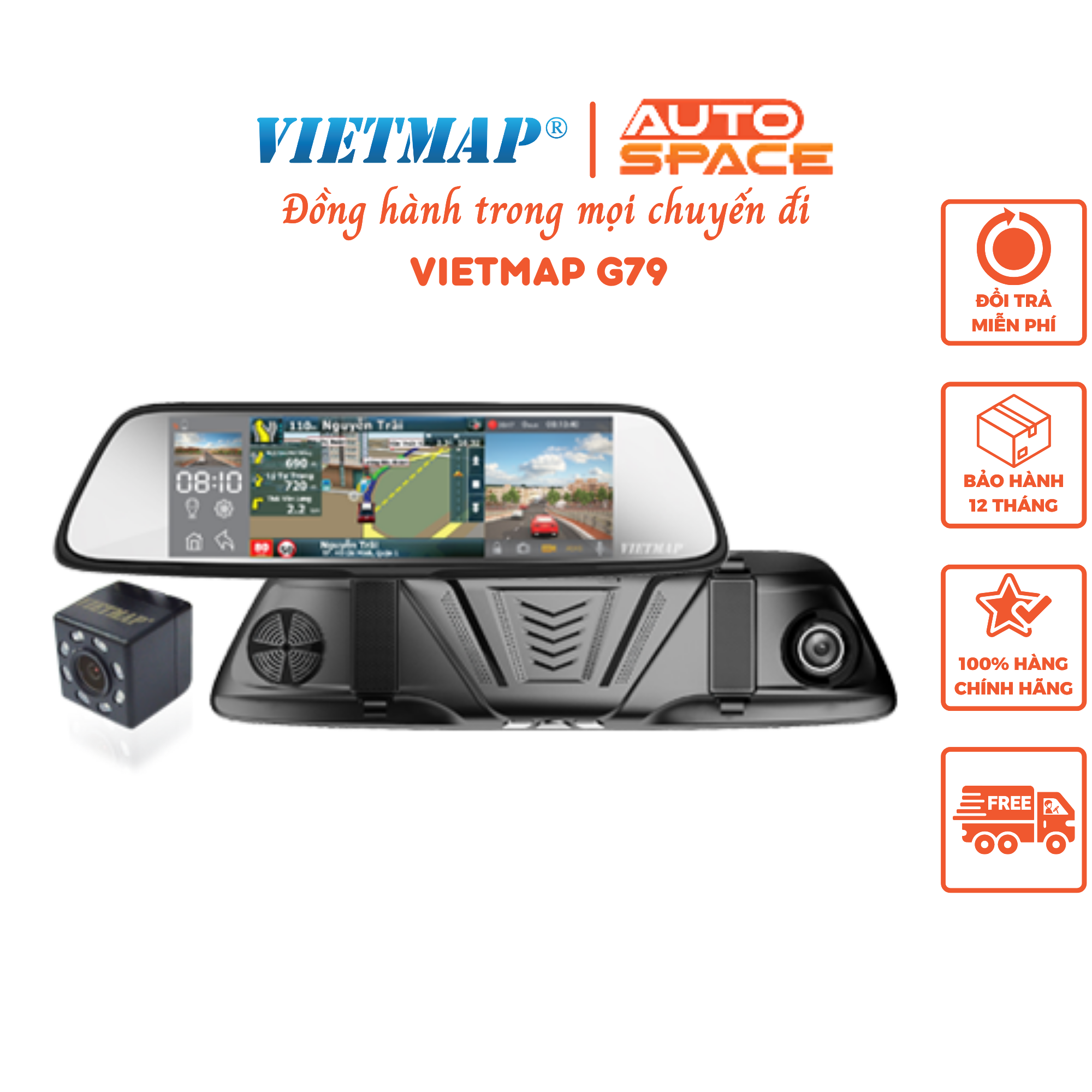 VIETMAP BM9 - Thiết bị dành cho màn hình zin ô tô - Tích hợp Dẫn đường ...