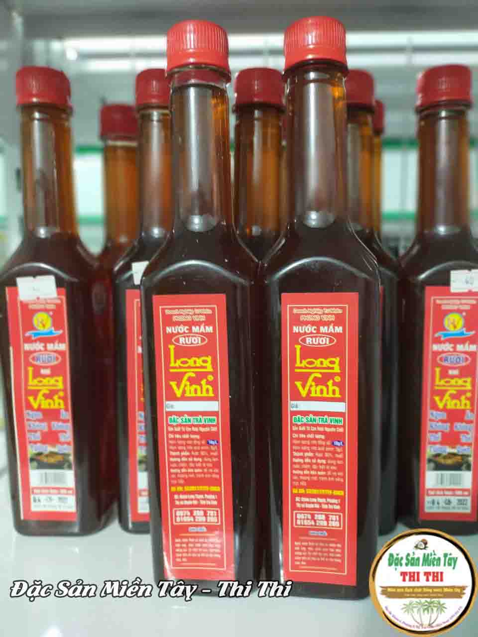 Nước mắm rươi Long Vinh 18 độ đạm (Đặc sản Trà Vinh)