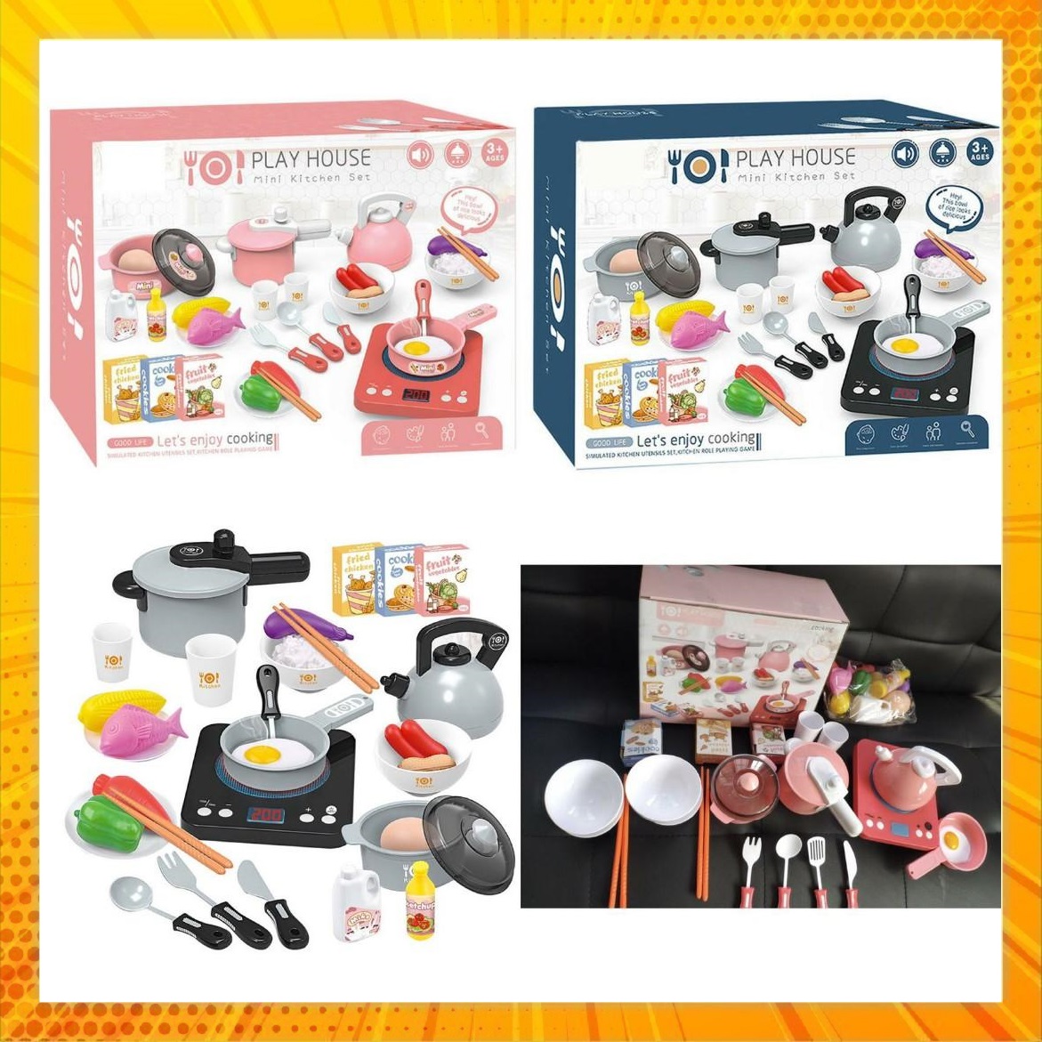 Bộ đồ chơi nhà bếp mini cho bé