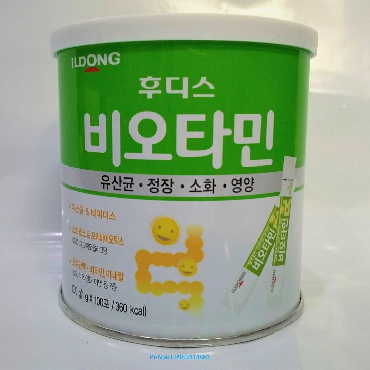 Men ILDONG Hàn Quốc hộp 100 gói