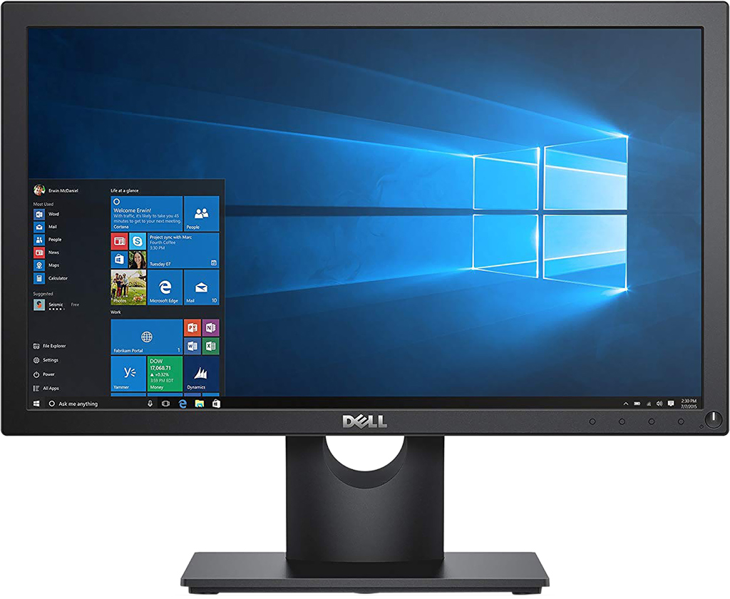 Màn hình LCD 20” DELL E2016HV Chính hãng (TN - VGA, 1600x900, 60Hz, Kèm cáp VGA, Treo tường)