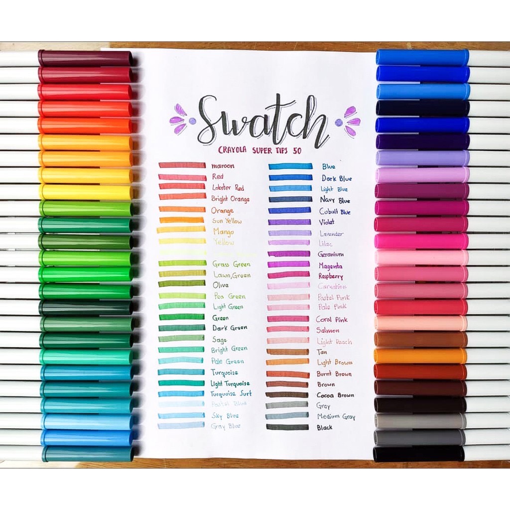 [HCM]Bút Crayola Super Tips Bán Lẻ