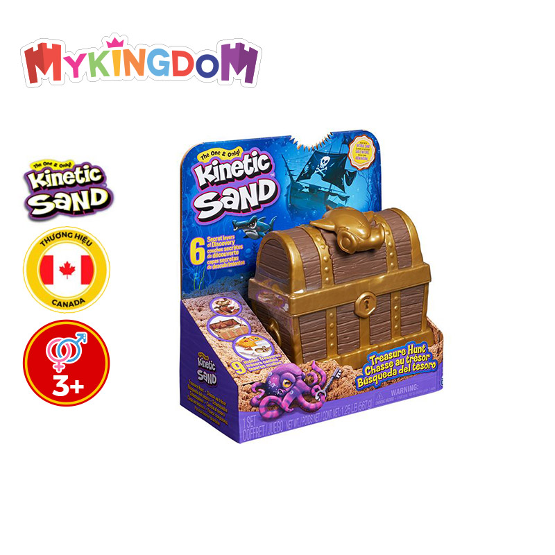 MYKINGDOM - Đồ Chơi KINETIC SAND Kho Báu Hải Tặc 6062080