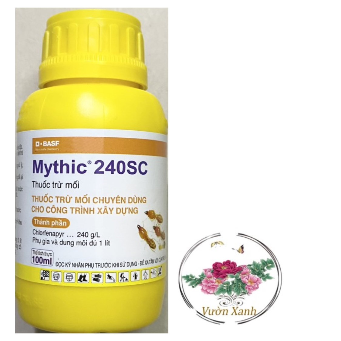 Mythic 240sc - thuốc trừ mối chuyên dùng cho công trình xây dựng - #095b# 100ml