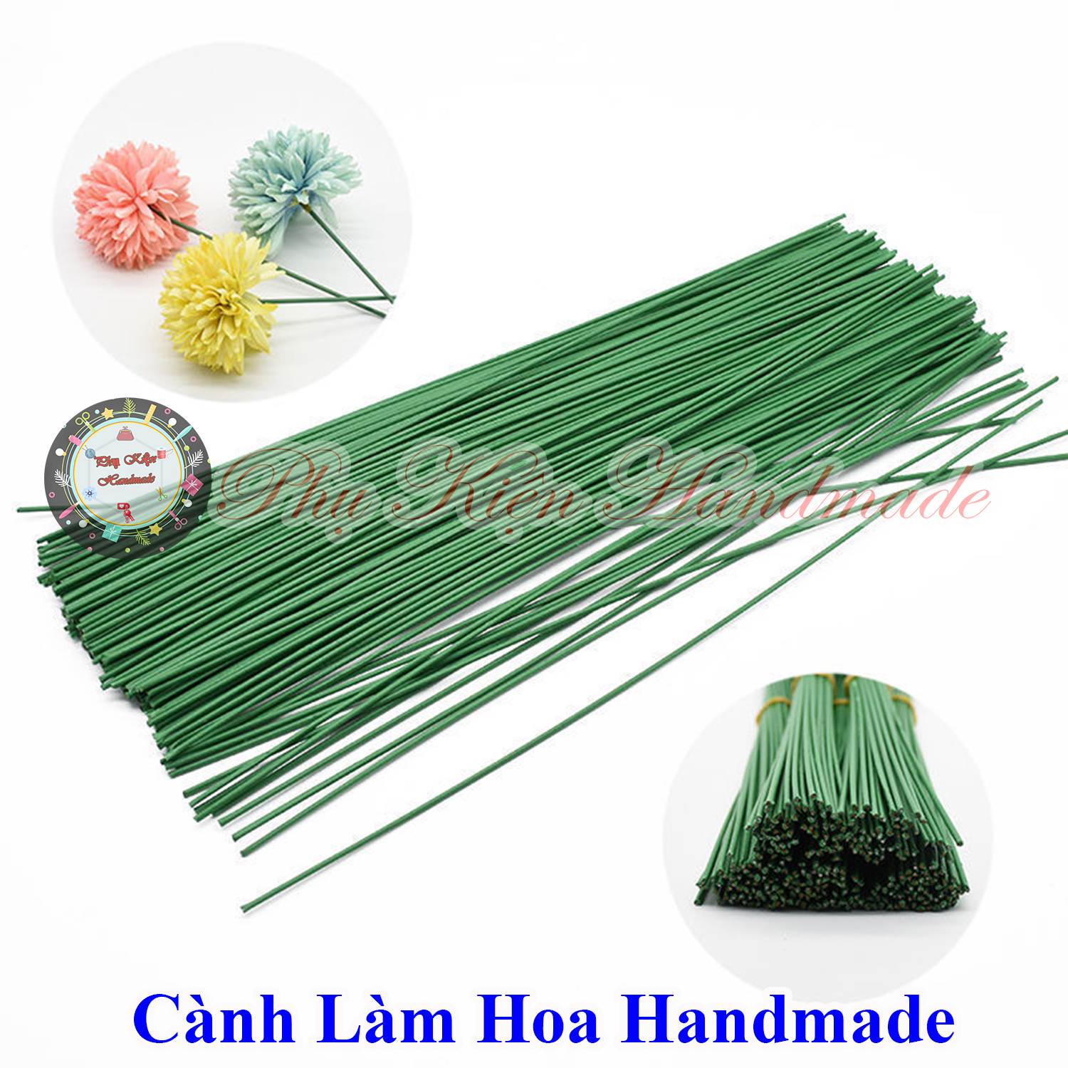 Cành làm hoa handmade