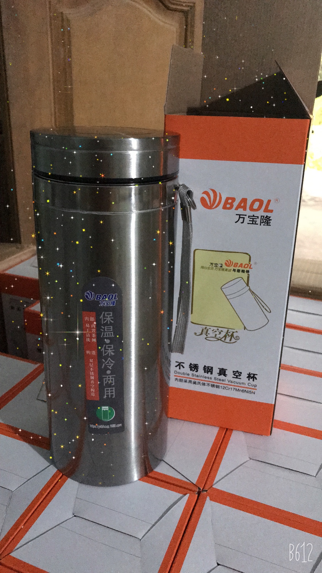 Bình Giữ Nhiệt 2 lớp inox 304 1200ml