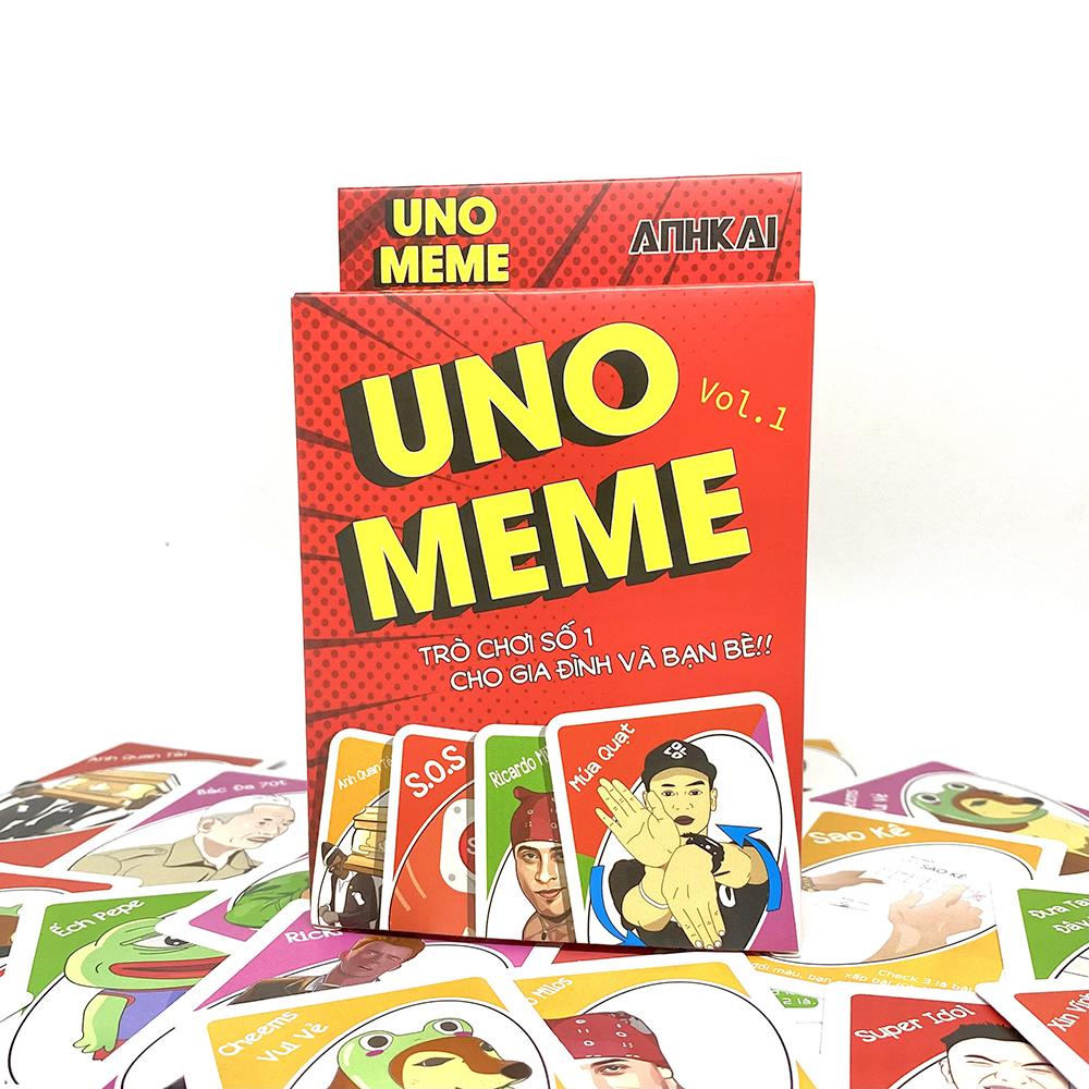 Bài Uno Meme 112 lá