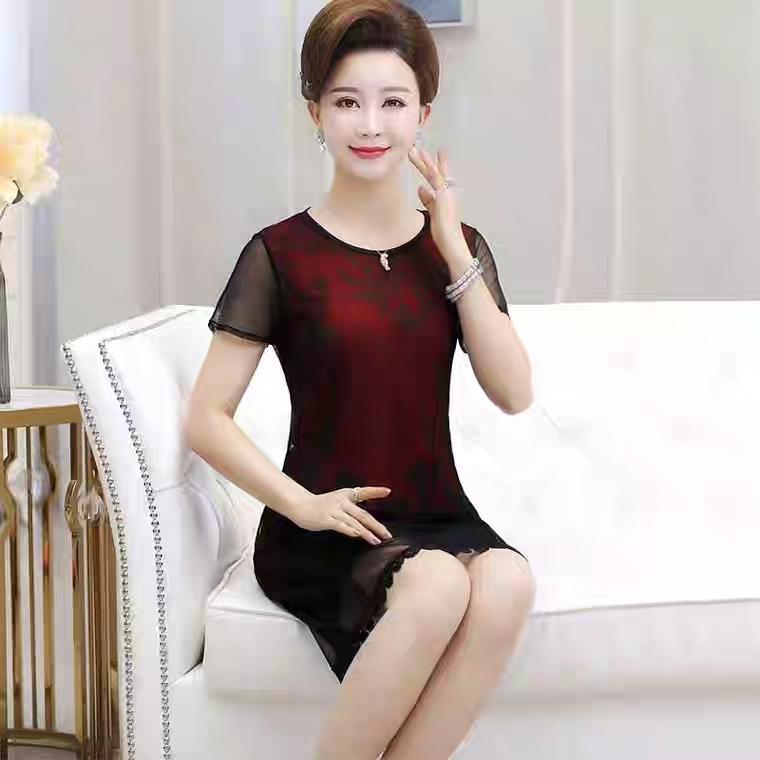 Đầm dự tiệc trung niên big size