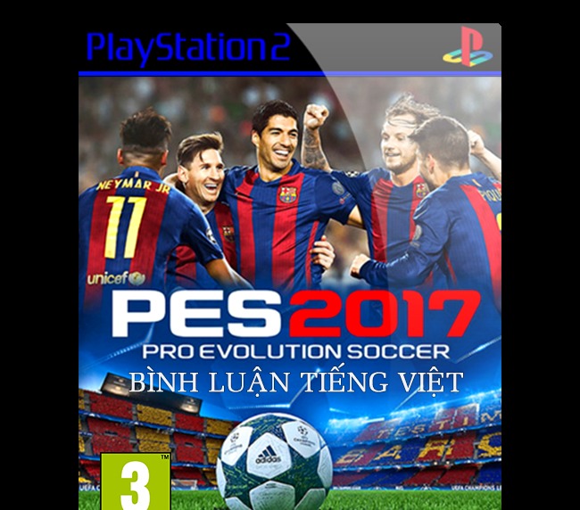 [HCM]pes 2017 tiếng việt ps2