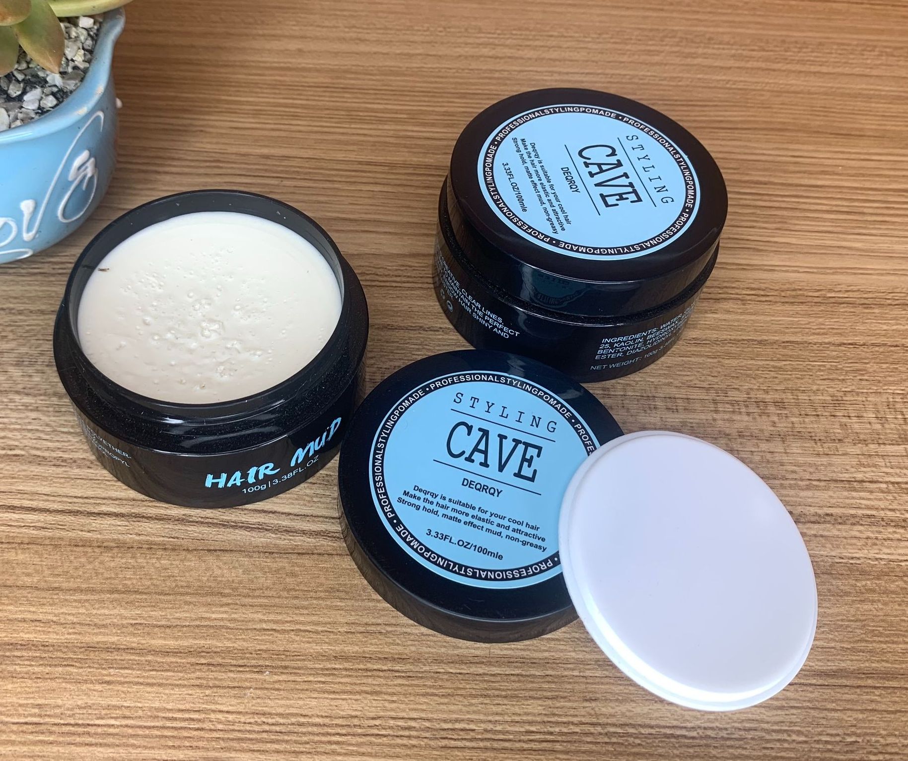 Sáp Vuốt Tóc Nam Styling Cave DEQRQY 100ml