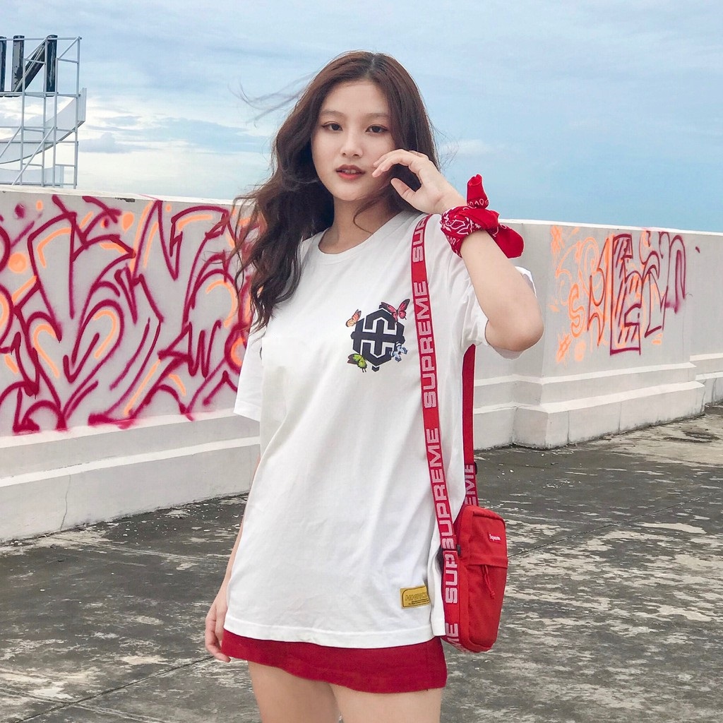 Áo thun Bướm Trắng hot