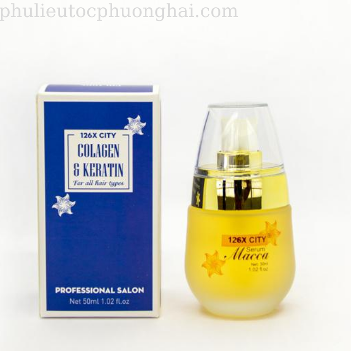 Tinh Dầu Bóng Tóc 126 City – Phục Hồi Hư Tổn, Bóng Mượt Tự Nhiên, Không Bết Dính – Dưỡng Tóc Suôn Mượt