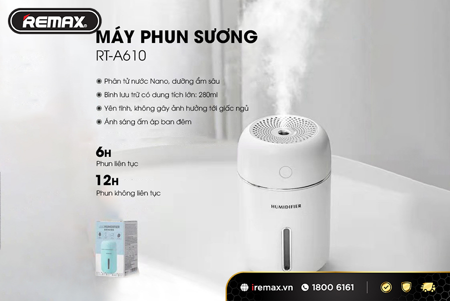Máy phun sương thời trang Remax RT-A610
