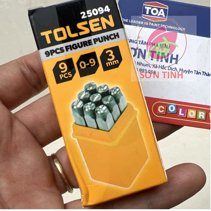 BỘ ĐÓNG SỐ 9 CÂY (1-9) - TOLSEN 25094