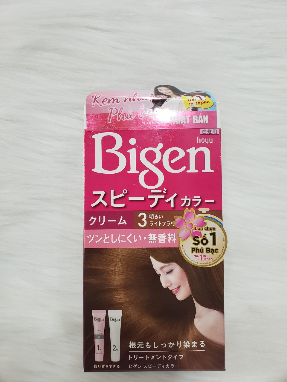 Kem nhuộm tóc bigen nhập khẩu nhật 100%