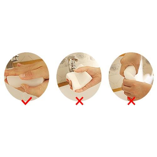 Bọt biển thoa hóa chất Sponge Swhite 3710 trắng (3 miếng)