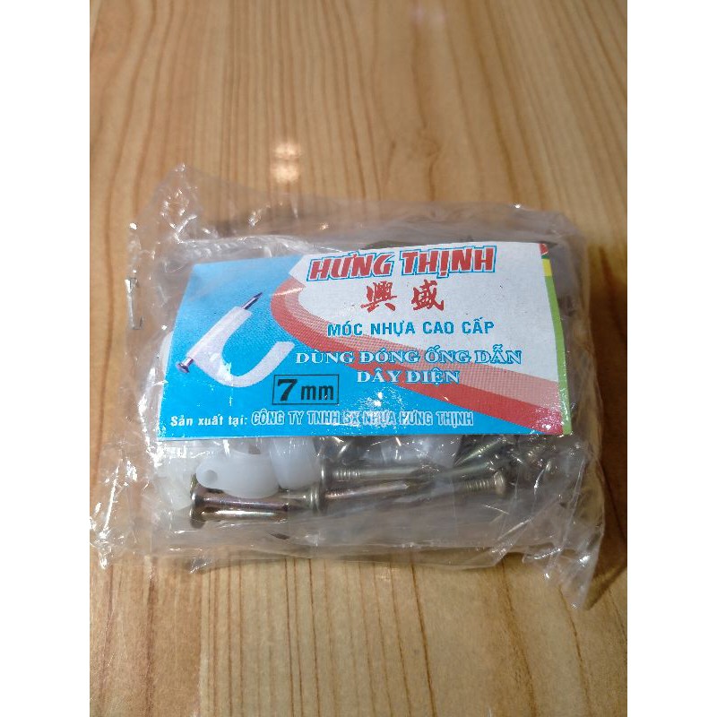 [HCM][Combo] 5 bịch Đinh Đóng Dây Điện 5mm/7mm/10mm (40 cái)