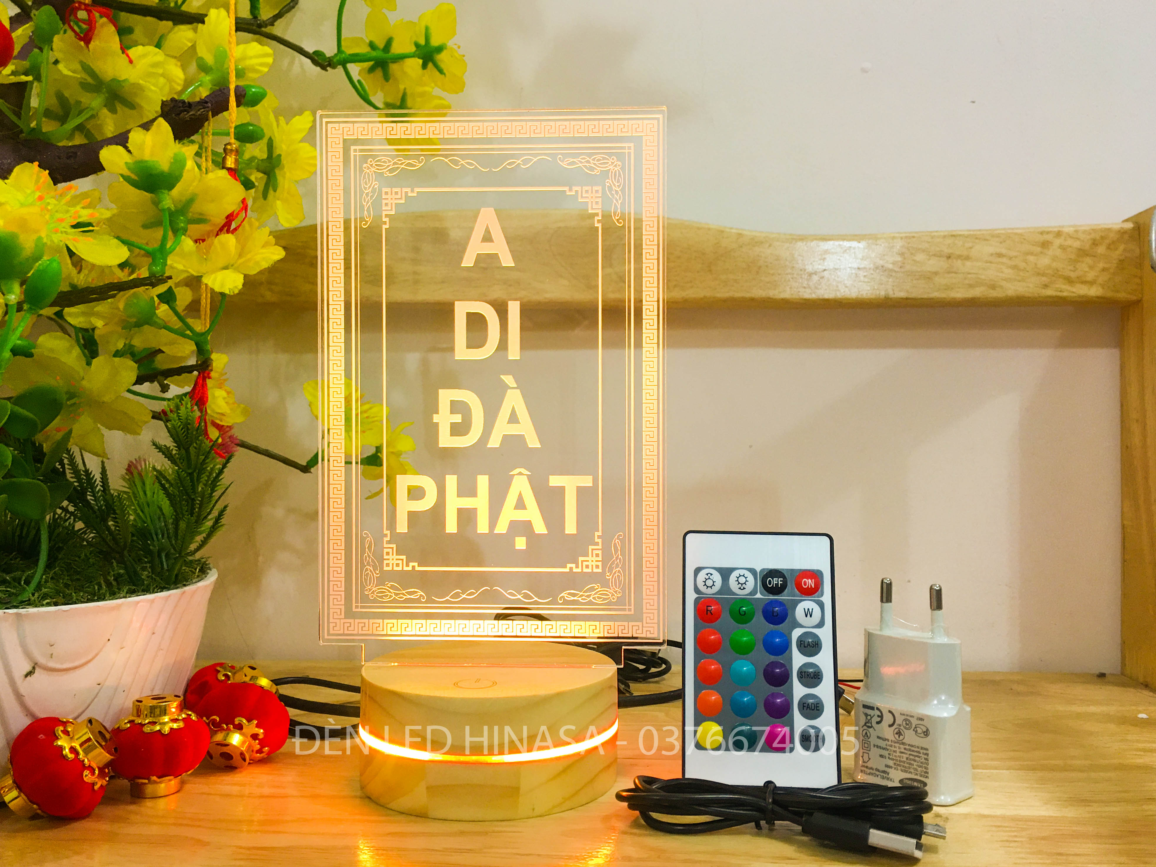 Đèn A ĐI ĐÀ PHẬT