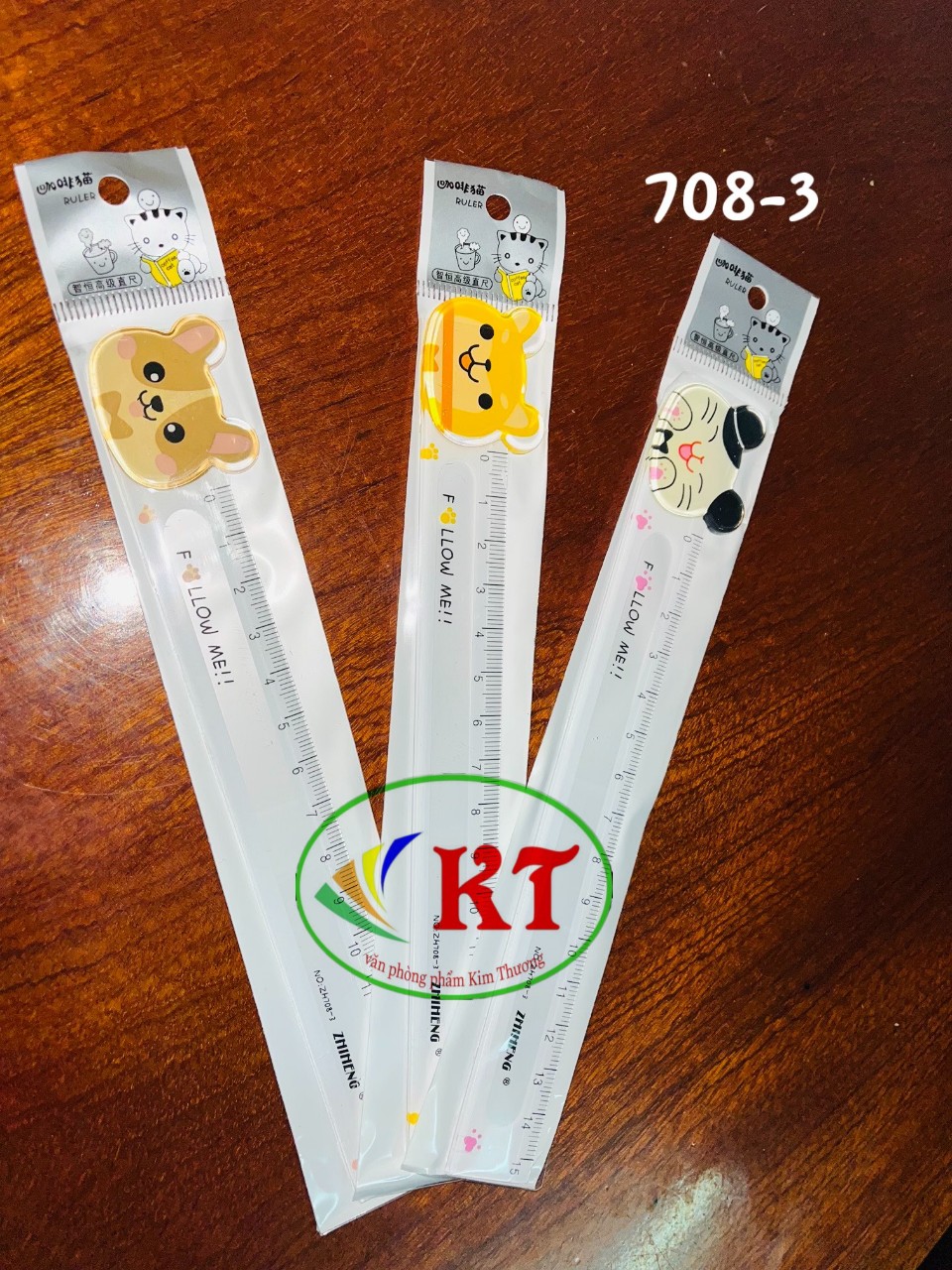 Combo 3 cây thước cứng đầu thú ZH708-3