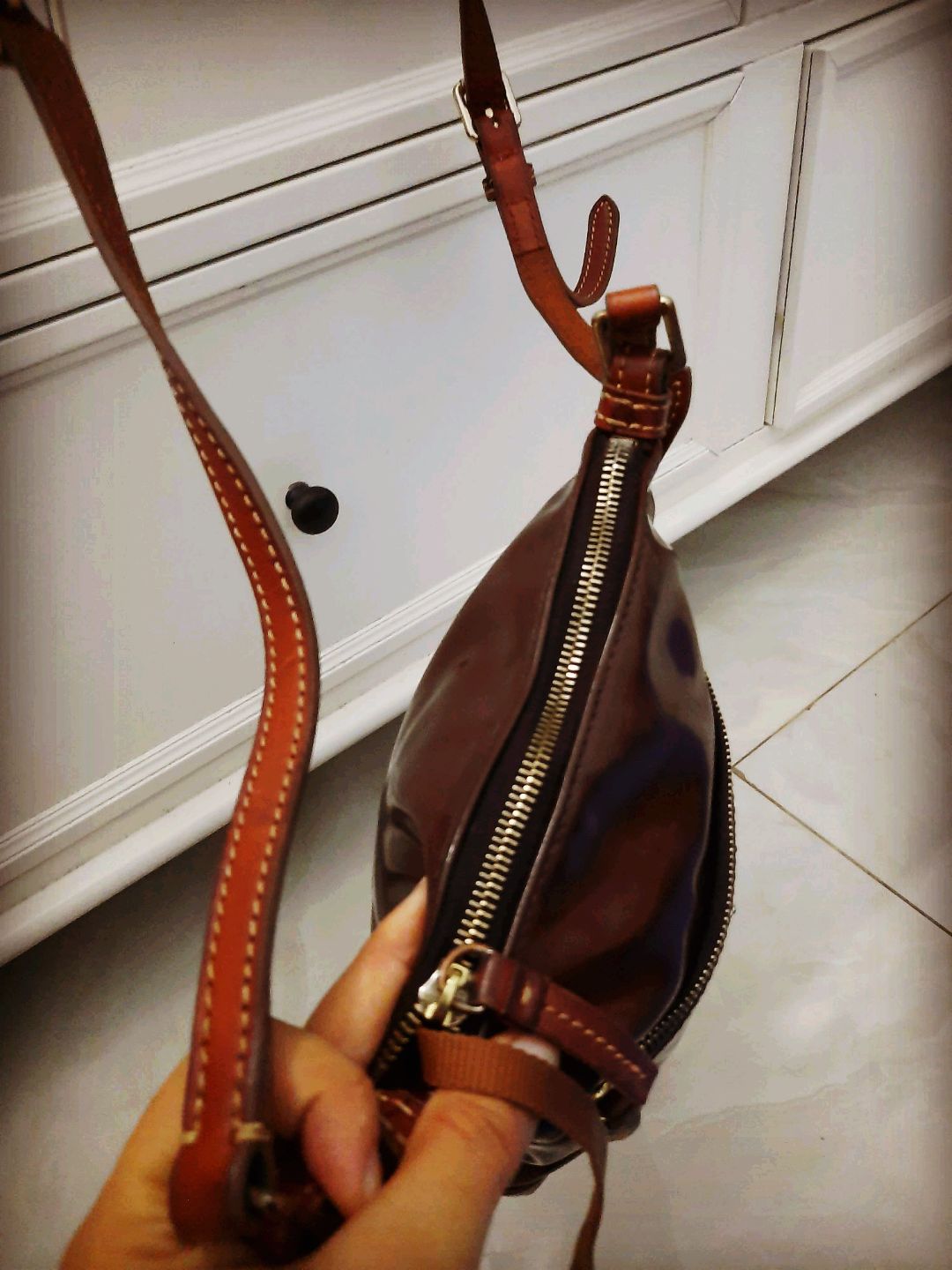 túi đeo chéo hiệu vịt hàng si