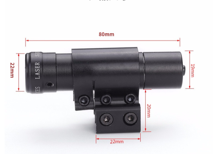 [HCM]Đèn Laser Laze  gắn ranh Tia Đỏ Pin cúc Áo