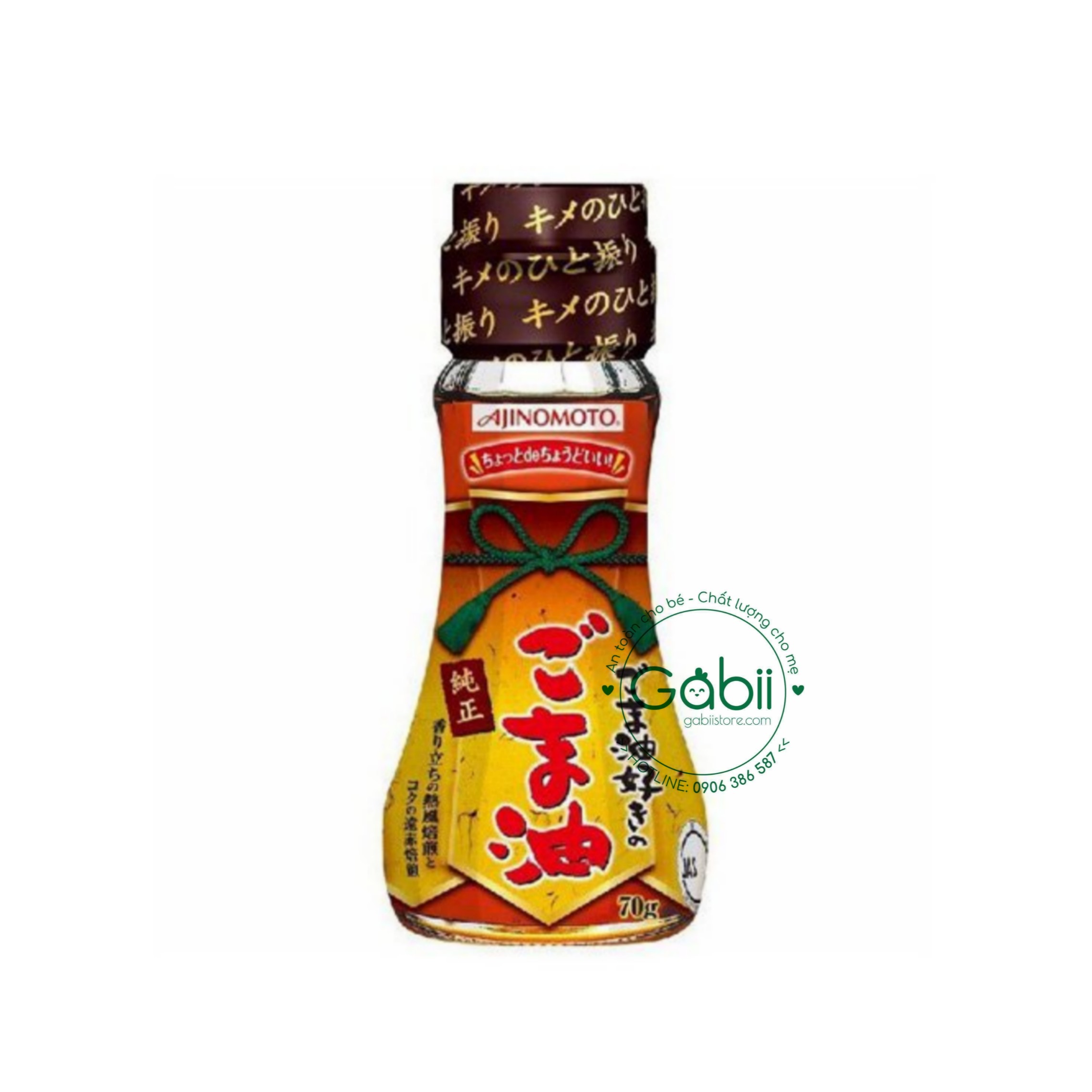 [HCM][BÉ 5 THÁNG] DẦU MÈ AJINOMOTO 70GR - GABII STORE