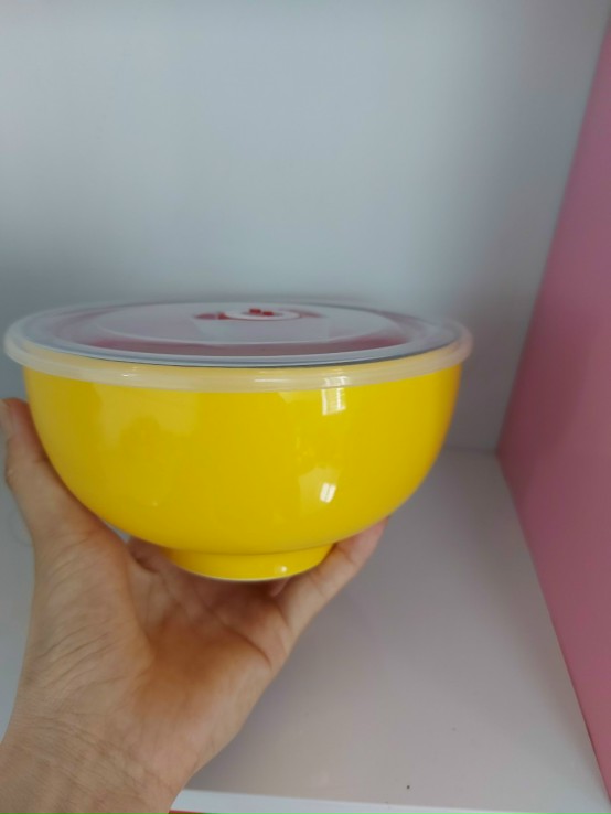 Set 06 Chén cơm sứ pastel tráng men vàng 5.0