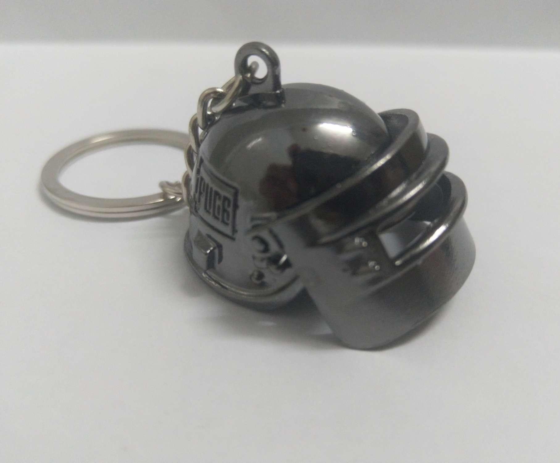 Móc gắn chìa khóa mô hình mũ PUBG