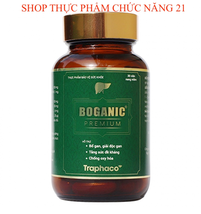 BOGANIC PREMIUM TRAPHACO- Bổ gan, giải độc gan, tăng sức đề kháng.