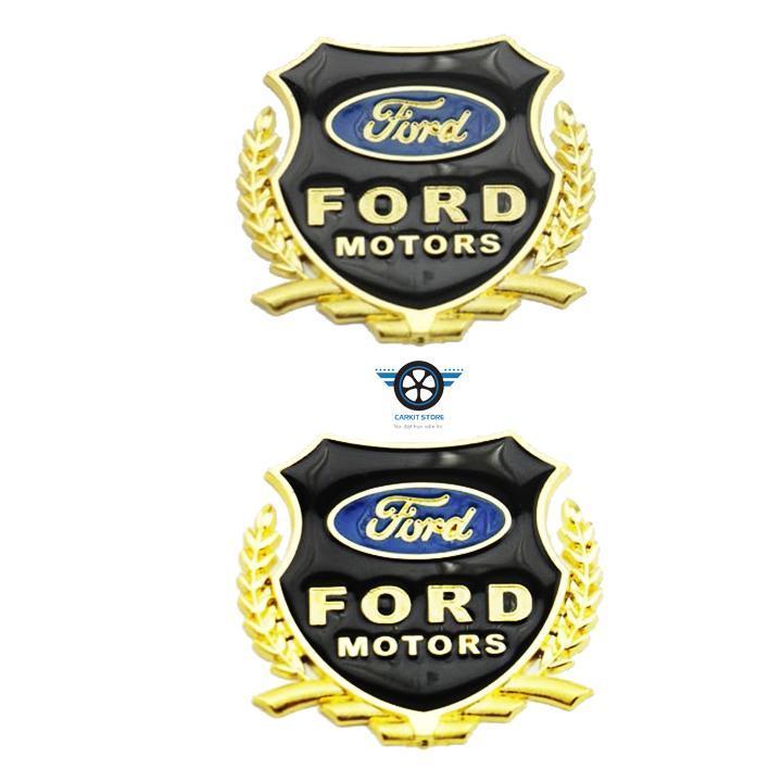 Logo bông lúa màu vàng đẳng cấp Ford