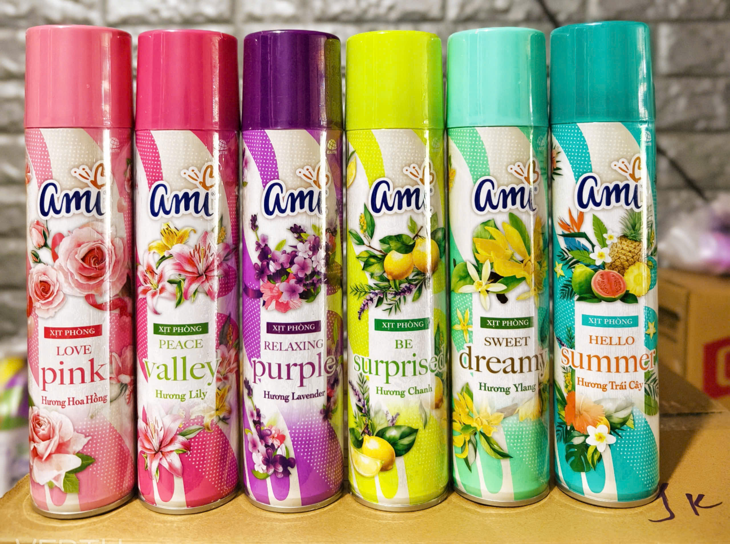 Nước hoa Xịt Phòng Ami 280ml (nhiều mùi hương)