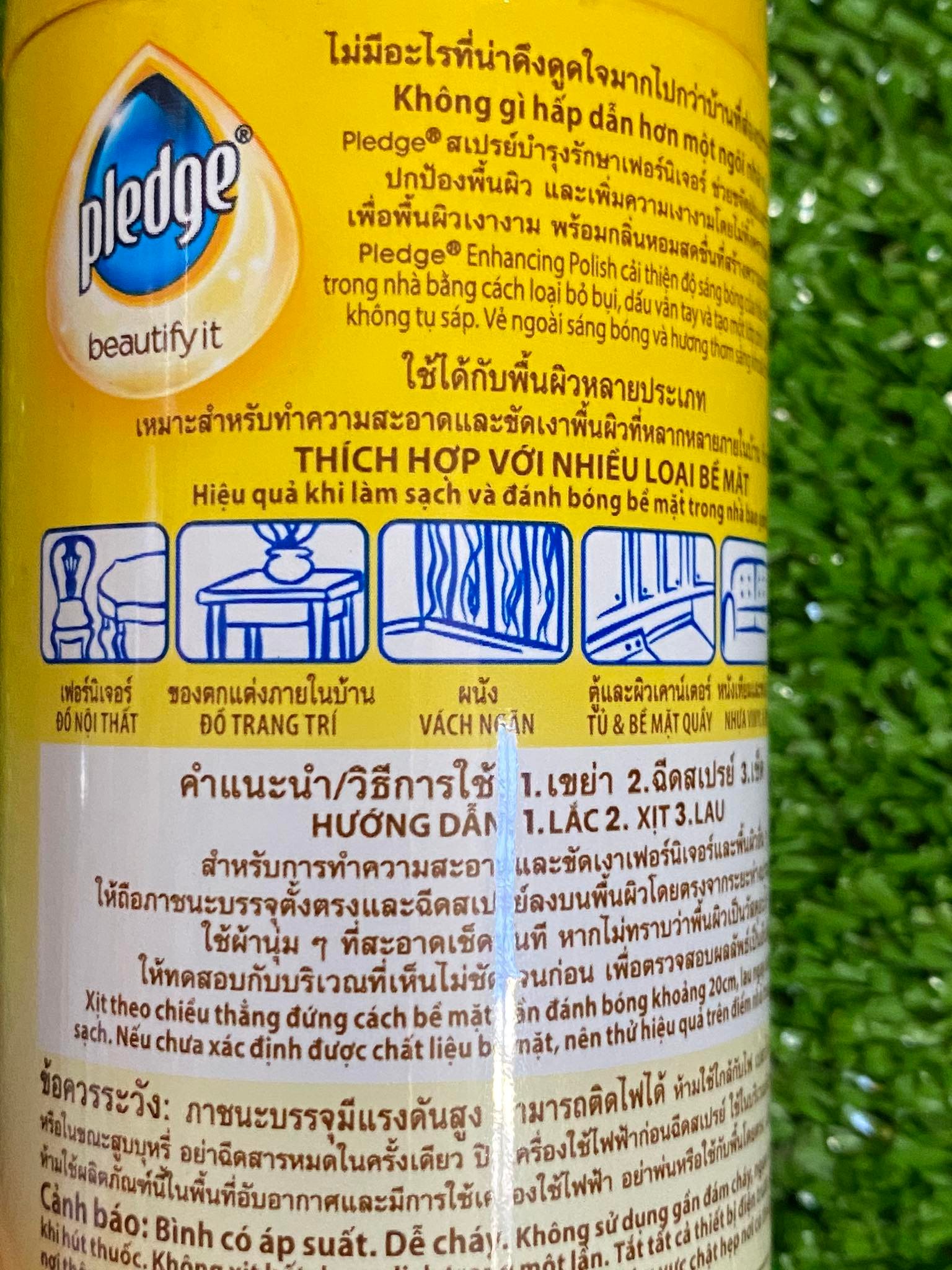chai xịt bóng đồ gỗ