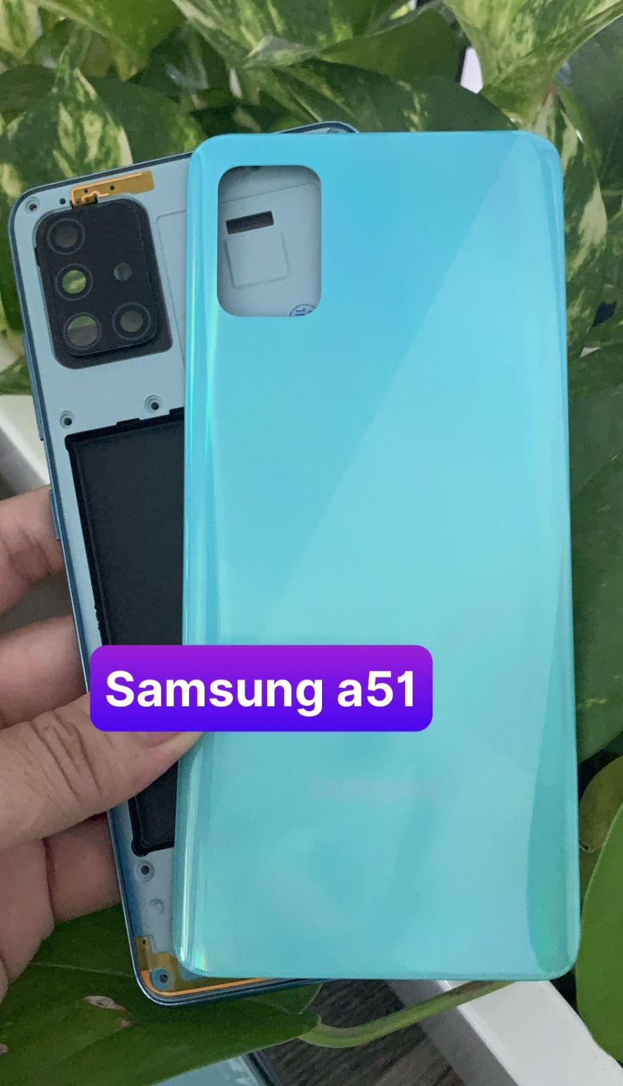 Bộ Vỏ Sườn Samsung A51 Zin Hàng Cao Cấp ( gòm sườn,lưng.phím,kinhcam)