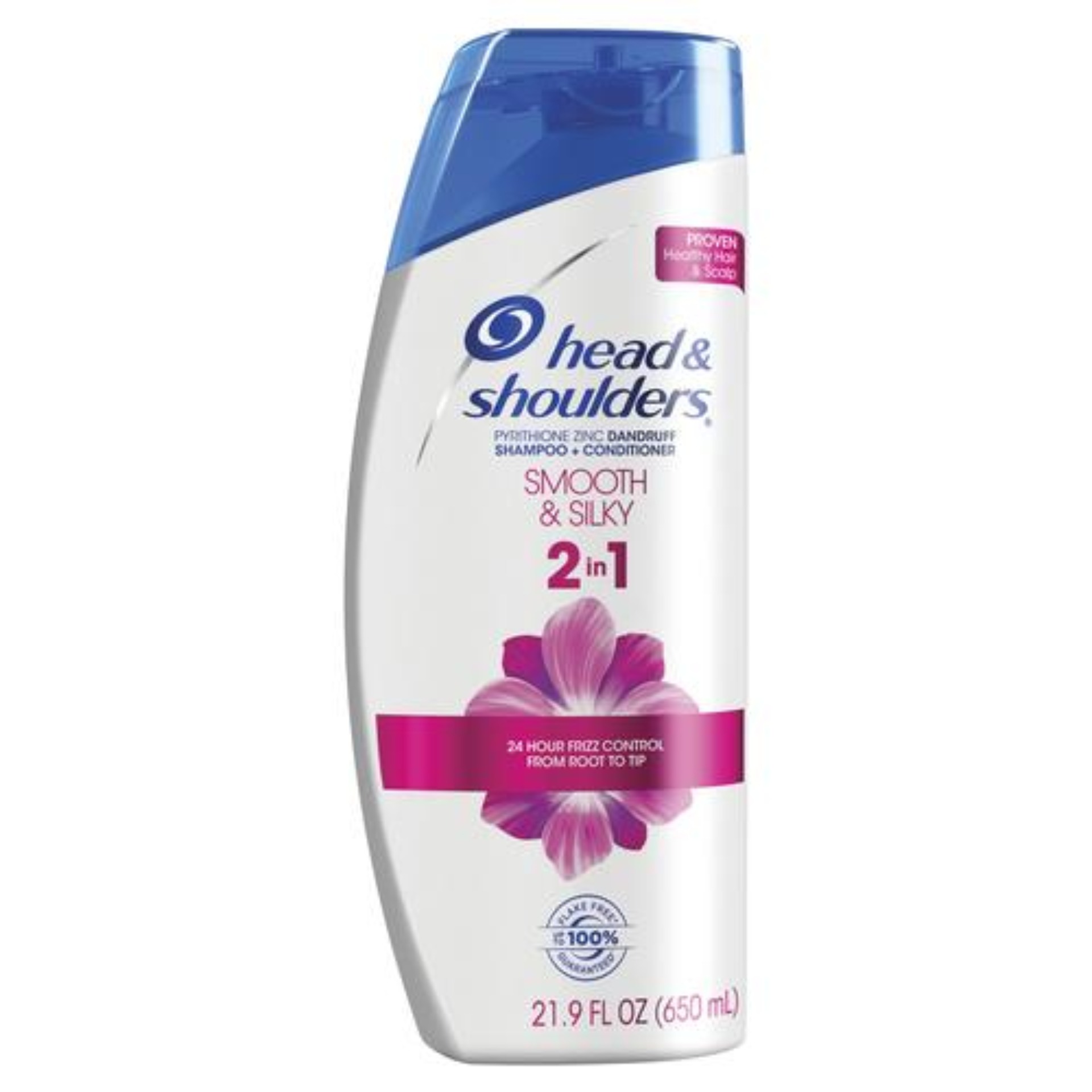 Dầu Gội - Xả Head & Shoulders Smooth & Silky 2in1 650ml (Chai Lớn)
