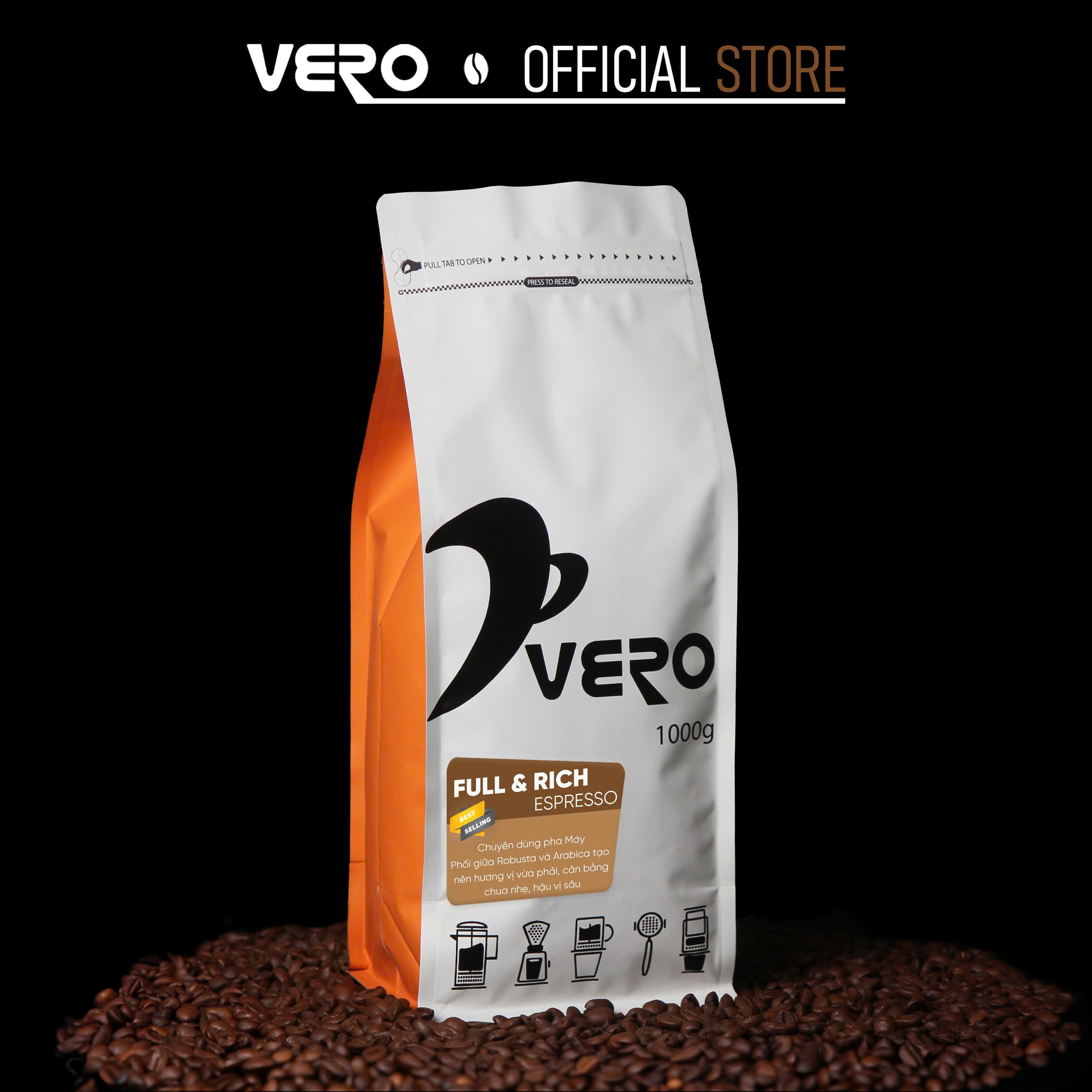 Cà Phê Vero Coffee - Full & Rich (Espresso)