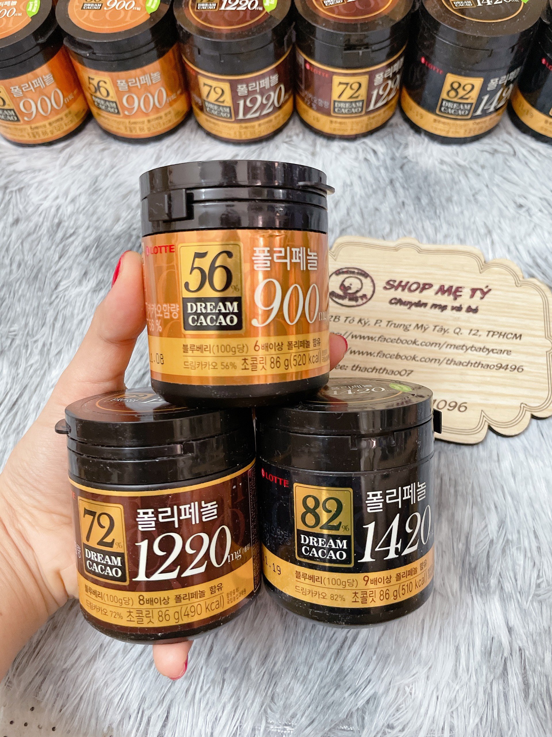 Chocolate Socola Lotte Hàn Quốc (Sô cô la Dream Cacao Hãng Lotte Hàn)