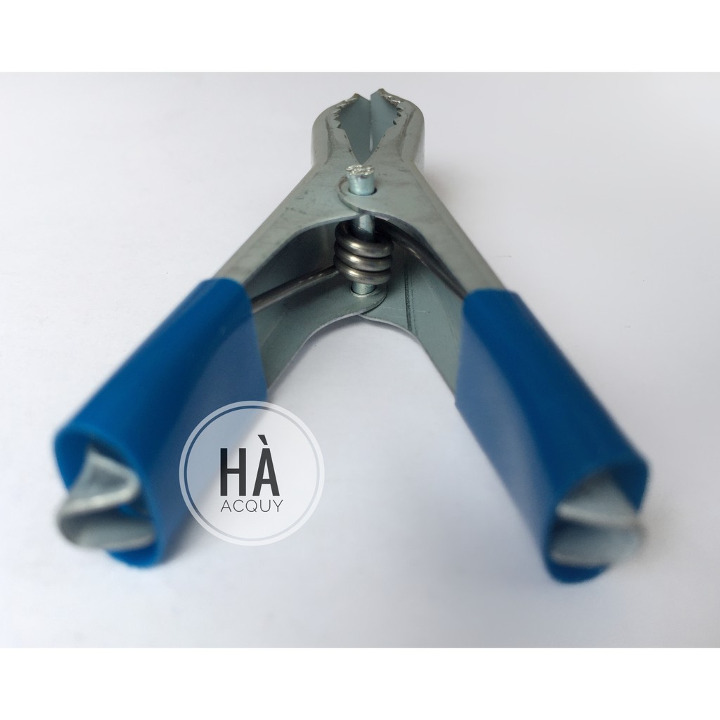 10 cặp Kẹp bình Acquy Xám Màu 30A - 7Cm