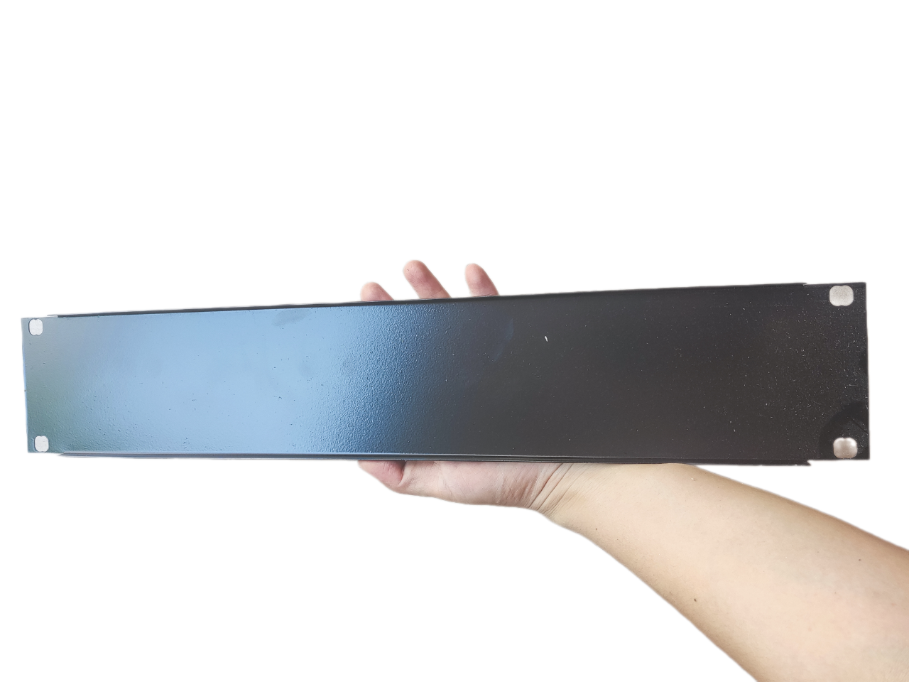 Thanh che cáp ngang Blank panel 2U cho tủ rack 19 inch