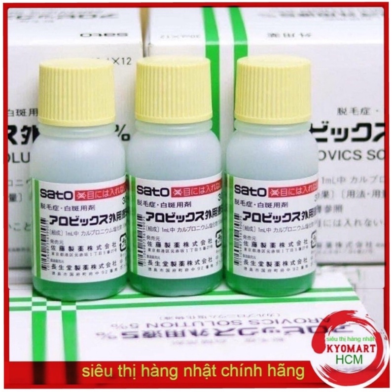 Tinh chất kích thích mọc tóc thảo dược Sato Nhật Bản 30ml